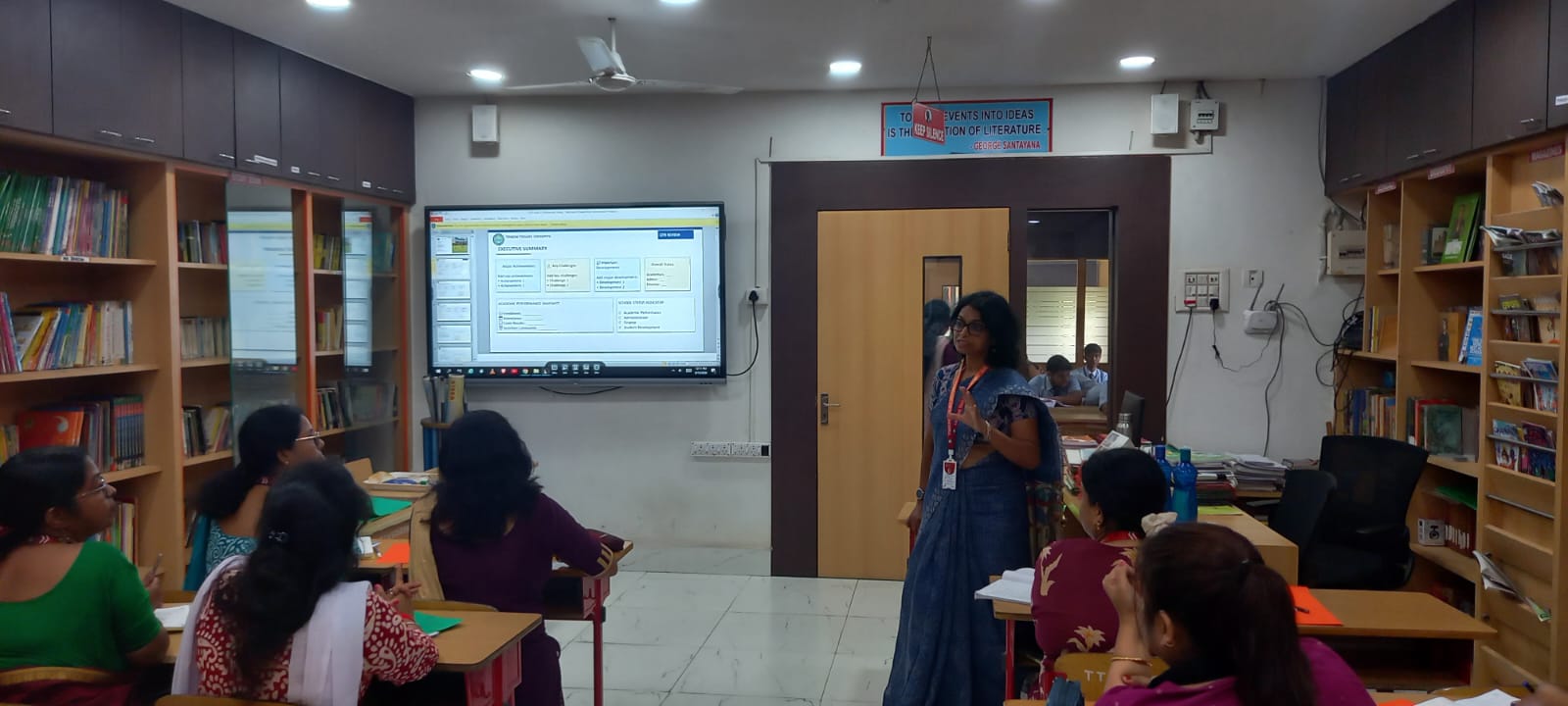 A Professional Upskilling Session for Primary Teachers by the Principal Madam