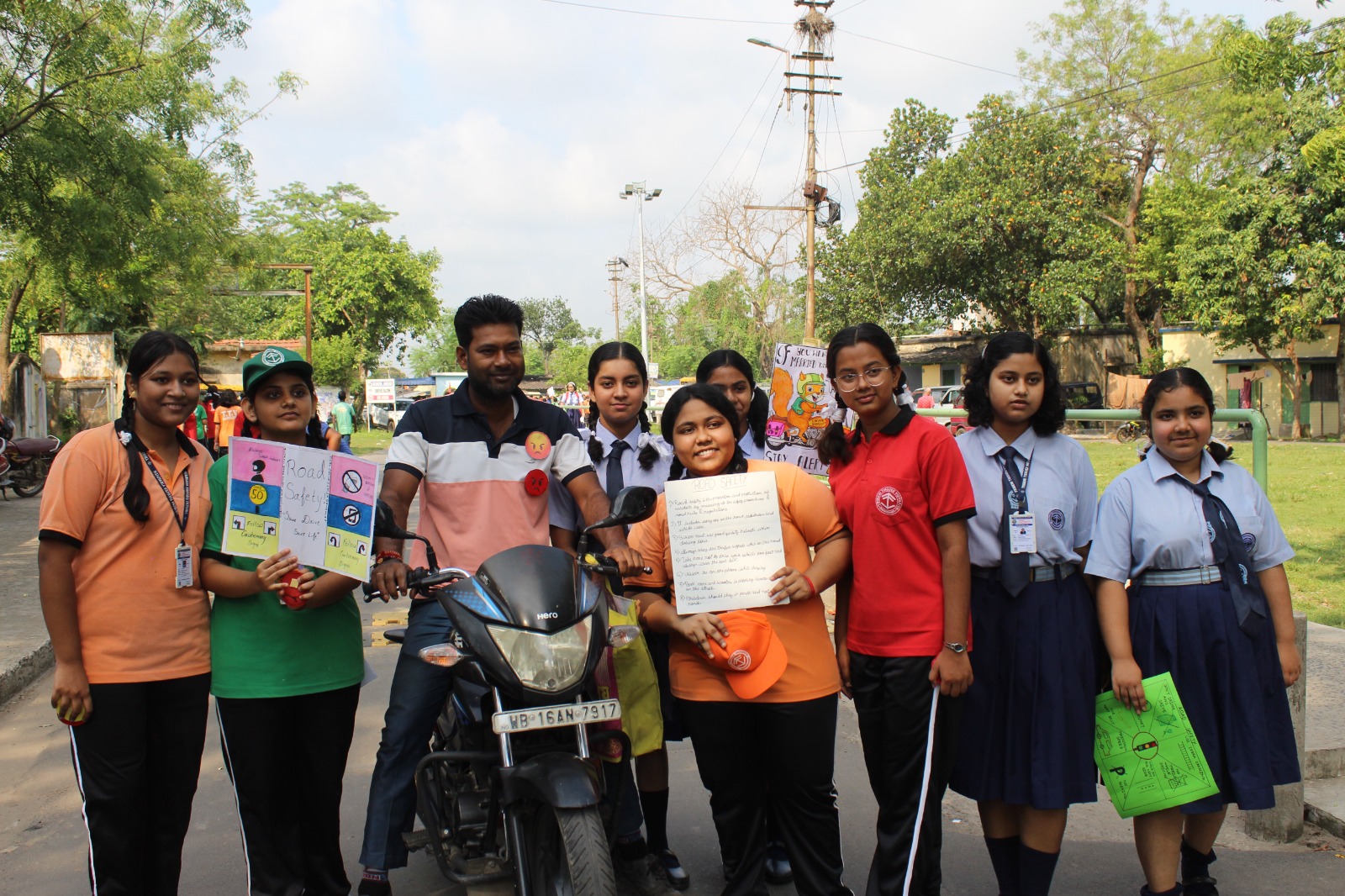 Road Safety Observed by Class XI