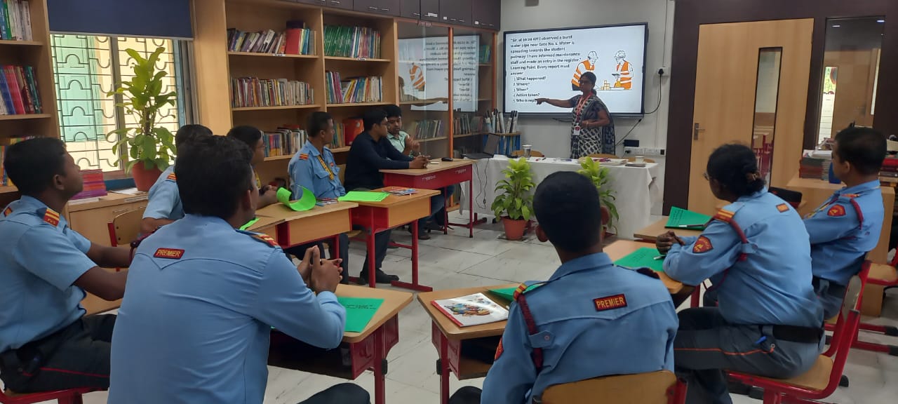 Workshop on Efficiency Skills for Security staff by the Principal Madam